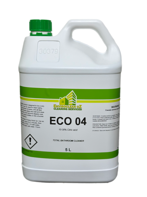 ECO 04 TOTAL BATHROOM CLEANER 5ltr