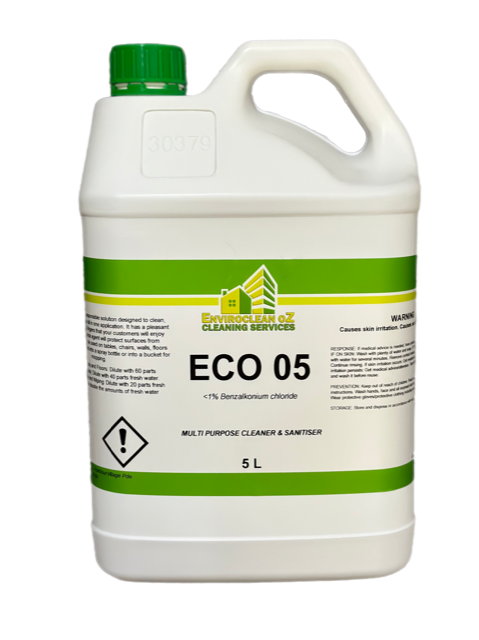 ECO 05 MULTI PURPOSE CLEANER SANITISER 5ltr